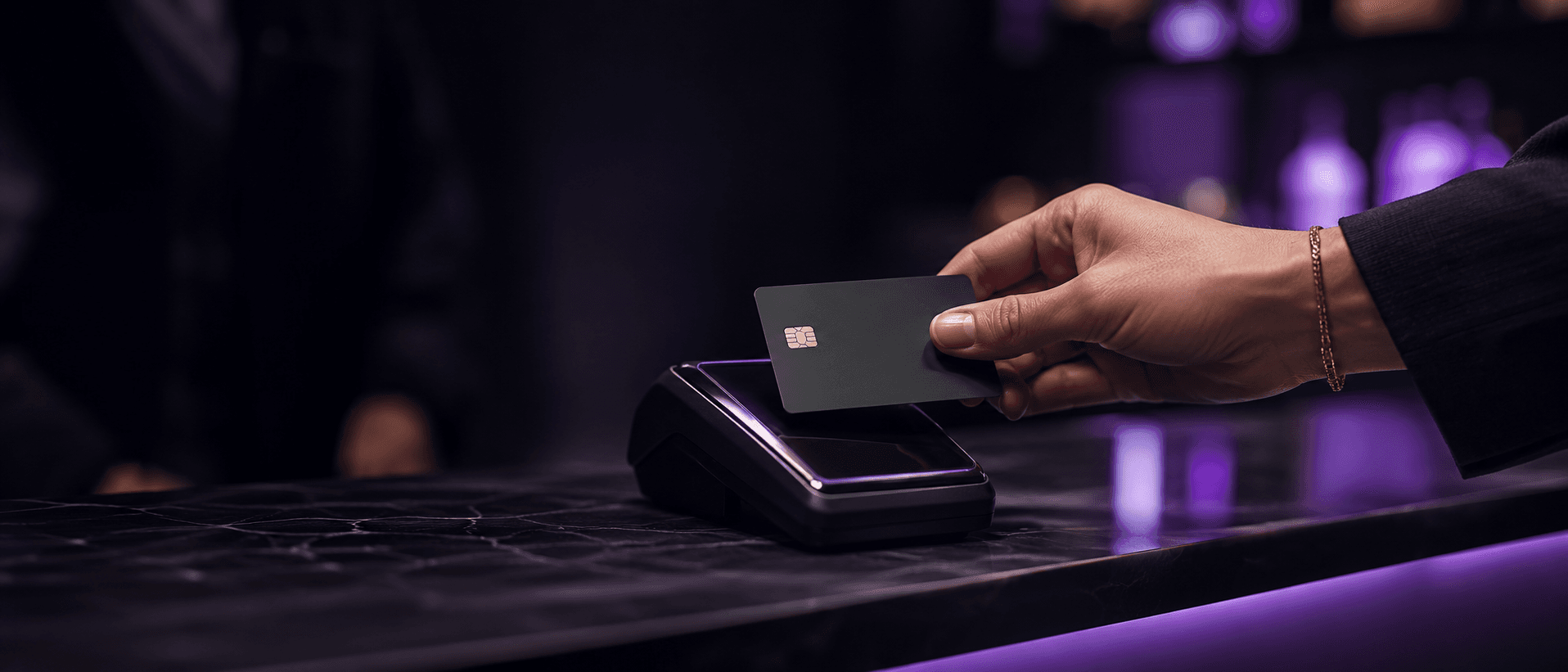 Paiement sécurisé par carte bancaire sur terminal